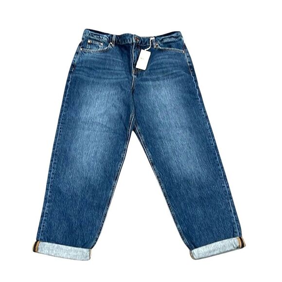 Boden blue denim cotton boyfriend jean size US 8 NWT - Picture 1 of 10